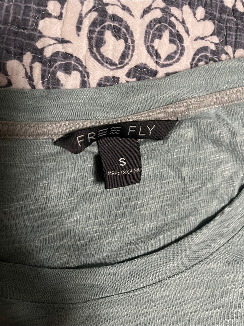 Women’s Sage Green Pocket Tee - Picture 2 of 4